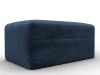 129571 Модуль пуф Лига-060 НПБ (ЛДСП,Брус,Фанера,Велюр/Синий) Лига Диванов 129571