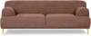 604091 Диван Portofino 2-х местный ОГОГО (арт.604091), (Рогожка/Коричневый)