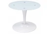 11981 Журнальный стол Woodville Tulip mini white 11981