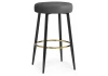 15065 Барный стул plato 1 dark gray