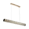 ML.340.1000 GD Подвесной светильник светодиодный хрустальный Modelux ML.340.1000 GD