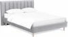 577469 Кровать Queen II Sofia L 1600 ОГОГО (арт.577469), (Ткань/Серый)