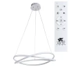 A2522SP-2WH Подвесная люстра Arte Lamp Swing A2522SP-2WH (LED, 220V, пульт управления, управление смартфоном, умный дом - Алиса, Tuya Smart, на тросе)