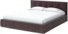 1897408 PROxSON Кровать Varna без основания (Экокожа Коричневый) 180x200