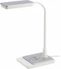 NLED-499-10W-W Офисная настольная лампа светодиодная с регулировкой цветовой температуры яркости и беспроводным ЗУ ЭРА NLED-499-10W-W (220V, сенсорный выключатель)