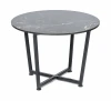 3029-D50-4sis gray Журнальный стол из HPL круглый Ø50, цвет серый гранит 4SIS Майами 3029-D50-4sis gray