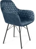 4067113502 Стул SHT-ST38/S64 синий пепел/черный муар Sheffilton 4067113502