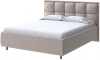 2014849 PROxSON Кровать Chessy без основания (Ткань: Велюр Gratta 2 Латте) 180x200