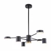 3307.6293-6 Black Потолочная люстра на штанге светодиодные APL LED Ferrara 3307.6293-6 Black