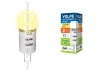 LED-JC-2W/WW/G4/FR/S картон Лампочка светодиодная капсульная прозрачная G4 2W 3000K Volpe LED-JC-2W/WW/G4/FR/S