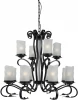 A7915LM-8-4BK Подвесная люстра Arte Lamp Scroll A7915LM-8-4BK