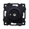 REA-007BK Розетка TV (папа) черный Kollinger REA-007BK для Aspekt, Eleganz, Reflex
