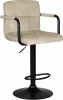LM-5011_B-M_VV-LAR-E2041-04 Стул барный DOBRIN KRUGER ARM BLACK (бежевый вельвет (LAR-E2041-04))