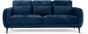786601 Диван Amsterdam трехместный ОГОГО (арт.786601), (Ткань,Велюр/Синий)