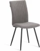 24610 Стул обеденный Monte Carlo (Флок /Серый,Черный) Tetchair арт.24610