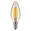 Свеча BL119 6W 3300K E14 (C35 прозрачный) Лампочка светодиодная свеча прозрачная E14 220V 600 lm 3300K желтое теплое свечение Elektrostandard Свеча BL119 6W 3300K E14 (C35 прозрачный)