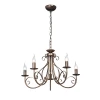 V1833-7/5 Подвесная люстра Vitaluce V1833-7/5 (220V, на цепи, свеча)