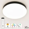 3315.XM-45W Black Настенно-потолочный светильник APL LED Toscana 3315.XM-45W Black (регулировка яркости, 220V, пульт управления, круглые)