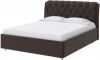 1921368 PROxSON Кровать Chester (Ткань: Рогожка Тетра Брауни) 160x200