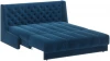 AAA41366005 РИЧМОНД Кровать-диван прямой синий, 140 D1 furniture арт.AAA41366005