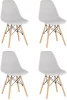 УТ000037608 Стул Stool Group Eames Style DSW светло-серый x4 (разборный каркас) арт.УТ000037608
