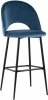 УТ000025287 Стул барный Stool Group Меган велюр пыльно-синий УТ000025287