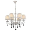 10850/6C GOLD IVORY Подвесная люстра Natali Kovaltseva 10850 10850/6C GOLD IVORY