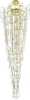SL1660.203.25 Потолочная люстра ST Luce Teardrops SL1660.203.25 Шампань/Шампань, Прозрачный G9 25*5W 4000K