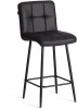 24919 Полубарный стул Medeo/Медео Tetchair (Металл,Экокожа/Черный) арт.24919