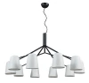 ENRIQUE SP10 BLACK/WHITE Подвесная люстра Crystal Lux ENRIQUE SP10 BLACK/WHITE