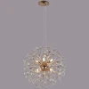 IL5006-9PPA-26 GD BOND Подвесная люстра хрустальная ILLUMICO IL5006-9PPA-26 GD BOND