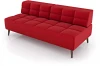 20765 Диван Arsko Нельсон красный велюр