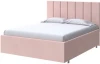 1935461 PROxSON Кровать Modern Large (Ткань: Велюр Ultra Розовый мусс) 200x200