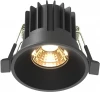 DL058-7W2.7K-B Встраиваемый светильник Maytoni Round DL058-7W2.7K-B (LED, 220V, круглые)