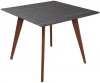 400330051h_мргр Стол R-Home Лунд 860*860 мрамор Графит Темный орех