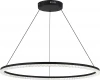 SL1018.413.01 Подвесной светильник ST Luce SL1018 SL1018.413.01 черный/прозрачный LED 1*54W 4000K (220V, на проводе, кольцо)