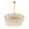 ML.7550.24 GD Подвесная люстра хрустальная Modelux MODELUX ML.7550.24 GD