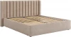 ZO.KM1.6-23.2170 Кровать с основанием Ева 160х200 см Mebelson (ДСП,ЛДСП,Велюр/Капучино) арт.ZO.KM1.6-23.2170