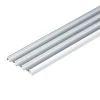 UFE-A08 SILVER 200 POLYBAG Накладной профиль для светодиодной ленты, анодированный алюминий 200 см Uniel UFE-A08 SILVER 200 POLYBAG