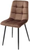UDC7094G06210 Стул CHILLI G062-10 шоколадный, велюр