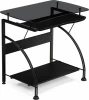 15786 Компьютерный стол Glen (Glen 80х52х76 black) Woodville арт.15786