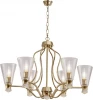 4736/C gold Подвесная люстра Newport 4730 4736/C gold (220V, на цепи)