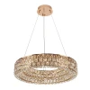 ML.332.600 GD Подвесная люстра светодиодная хрустальная с регулировкой цветовой температуры Modelux MODELUX ML.332.600 GD