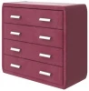 2019640 PROxSON Комод Soft Mebel (Ткань: Велюр Casa Винный) 101x48