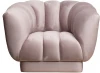 FABIO-1-2K-Colt1001 Кресло Fabio велюр бежевый Colt1001 104*96*74см Garda Decor арт.FABIO-1-2K-Colt1001