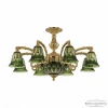 71212P/8+3/210 G P2 U Clear-Green/H-1I Подвесная люстра Bohemia 7121 71212P/8+3/210 G P2 U Clear-Green/H-1I