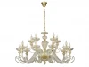 8620+5/C mat.soft gold clear Подвесная люстра Newport Annette 8620+5/C mat.soft gold clear