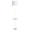 A2102PN-1WH Торшер со столиком Arte Lamp Connor A2102PN-1WH (220V)