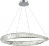 SL6204.111.01 Подвесной светильник ST Luce Ritorto SL6204.111.01 Хром/Прозрачный LED 1*45W 4000K (220V, на тросе, круглые)