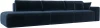 127696 Диван прямой Лига-036 НПБ Модерн Лонг подлокотник справа Лига Диванов (Велюр) арт.127696